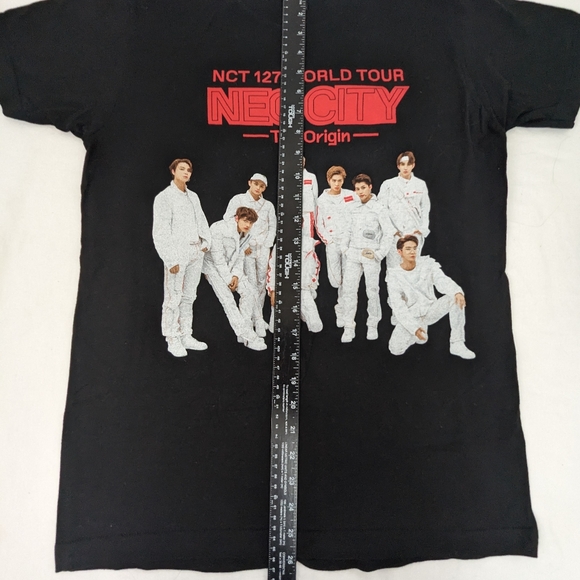 NCT 127 N10 World Tour NEO CITY The Origin 2019 Tour Double Sided Tee Medium - Picture 4 of 10